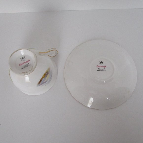 antique cup & saucer set - Picture 3 of 5